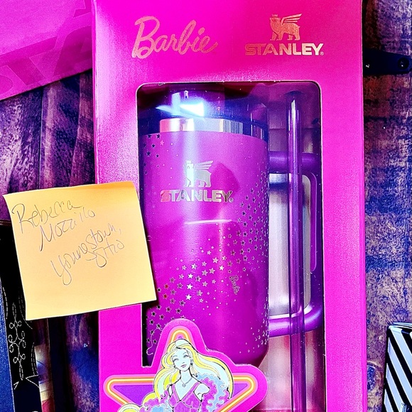 Authentic Barbie Collection ‘70s Superstar 40oz Stanley Quencher - Picture 1 of 4